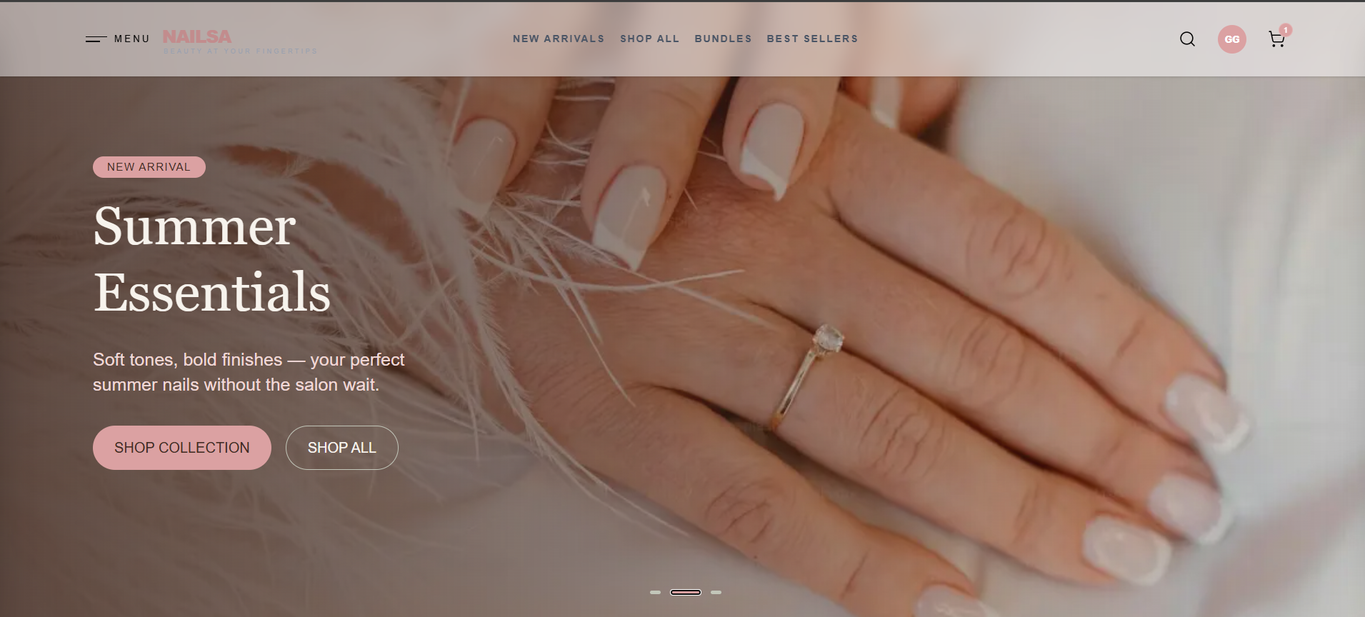Press-On Nails E-commerce Platform