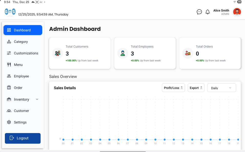 Point of Sale App & Product Website